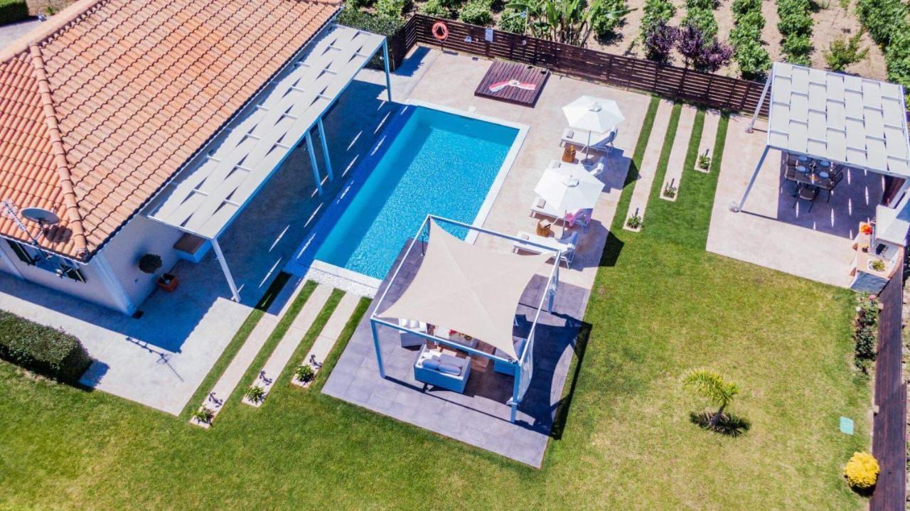 Madini Luxury Villa With Private Heated Pool Vanato ภายนอก รูปภาพ